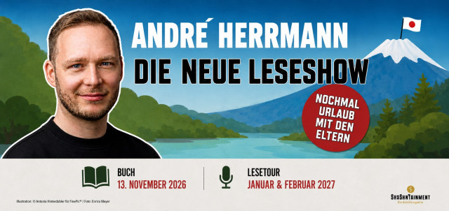Andr� Herrmann mit neuer Leseshow auf Tour
