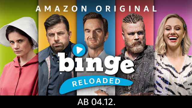 "Binge Reloaded" exklusiv seit 4. Dezember auf Amazon Prime Video zu sehen!